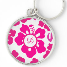 Roze tropisch Hawaii Hibiscus Floral Patroon