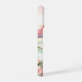 Roze Tropisch Strand iPhone Hoesje (Rechterkant)