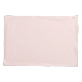 Roze Tropisch Strand Kussensloop (Achterkant)