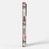  roze tropische bloemen Case-Mate iPhone case (Achterkant / Rechts)