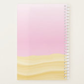 Roze Tropische Frangipani Flower - Gepersonaliseer Planner (Achterkant)