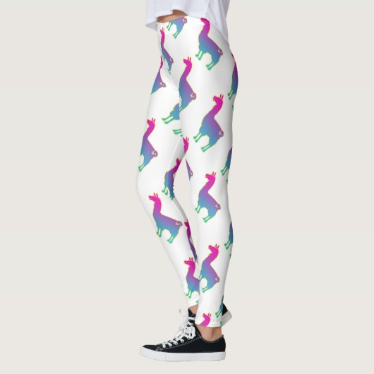 Roze tropische Leggings (Links)