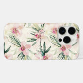  roze tropische orchideeënbloemen Case-Mate iPhone case (Achterkant (horizontaal))
