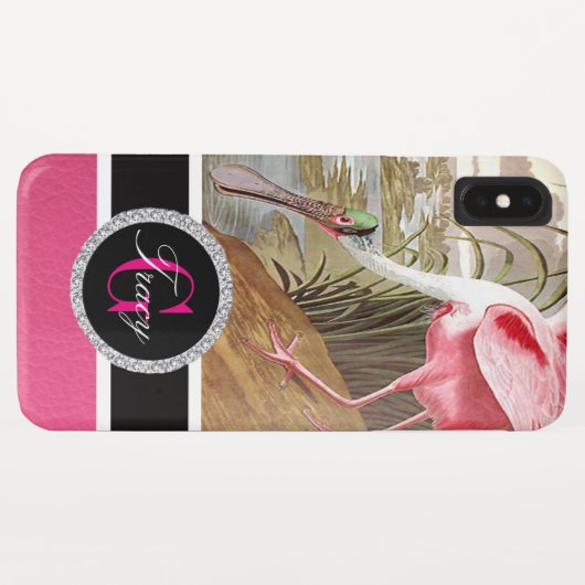 Roze tropische roseate Spoonbill Case-Mate iPhone Case (Achterkant (horizontaal))
