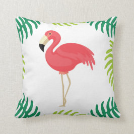 Roze tropische Sierkussen