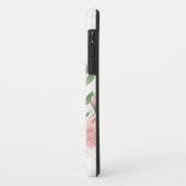 Roze tropische Waterverf van Flamingo Floral met n Case-Mate iPhone Case (Achterkant/links)