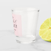 Roze Trouw Bruiloft Borrel Schotglas Shot Glas (Rechts)