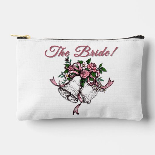 Roze Trouwbellen De Bruid Etui (Voorkant)
