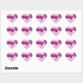 ROZE Trouwboog Damask Heart Sticker (Vel)
