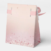 Roze Trouwfeest Favor Doos Bedankdoosjes (Achterkant)