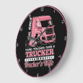 Roze Trucker vrouw: zwaarste ooit Grote Klok (Hoek)
