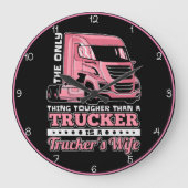 Roze Trucker vrouw: zwaarste ooit Grote Klok (Voorkant)