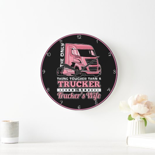 Roze Trucker vrouw: zwaarste ooit Grote Klok (Huis)