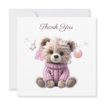 Roze trui Teddybeer 