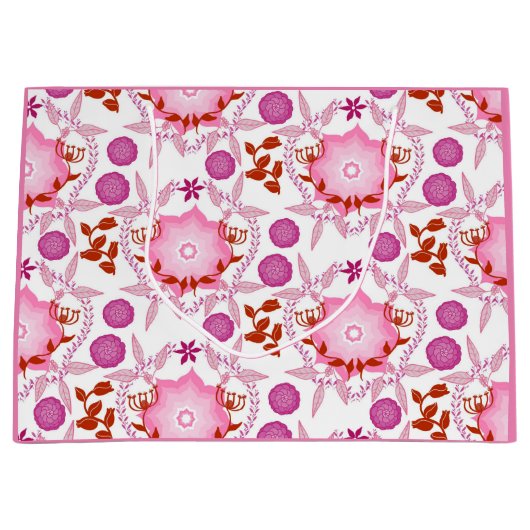 Roze tuin groot cadeauzakje (Voorkant)