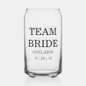 Roze tuin Roos bruiloft Blikvorm Glas (Voorkant)