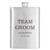 Roze tuin Roos bruiloft Flacon (Voorkant)