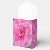 Roze Tuin Roos Lint Bedankdoosjes (Geopend)