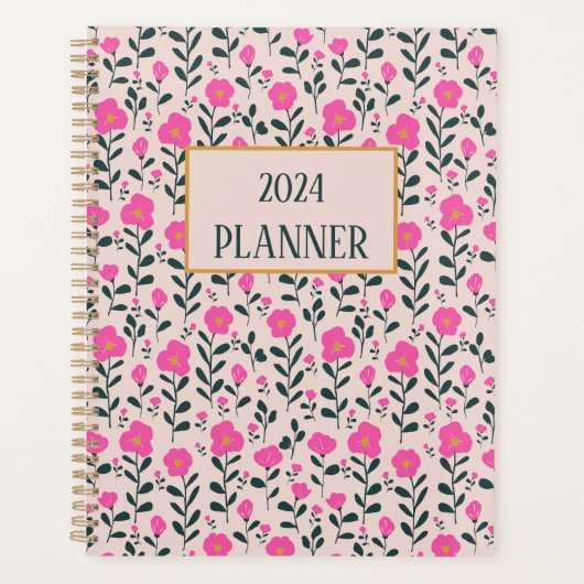 Roze Tuin Serenade Planner (Voorkant)
