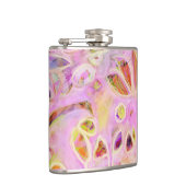 Roze tuinfles heupfles (Rechts)