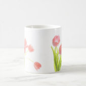 Roze Tulip Bouquet mok (Center)