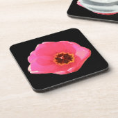 Roze Tulip Cork Onderzetter (Linkerzijde)