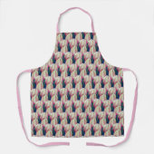 Roze Tulip Flowers Schort (Voorkant)