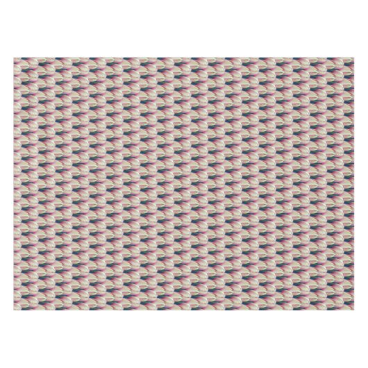 Roze Tulip Flowers Tafelkleed (Voorkant (Horizontaal))