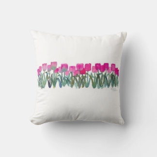 Roze Tulip Grove Kussen