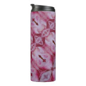 Roze Tulip Ikat 4 Thermosbeker (Geroteerd rechts)