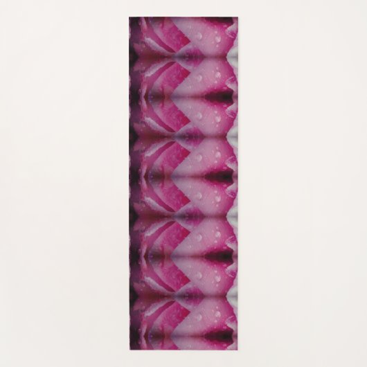 Roze Tulip Ikat 5 Recoleta Yogamat (Voorkant)
