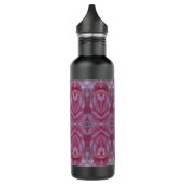 Roze Tulip Ikat 6 Waterfles (Links)