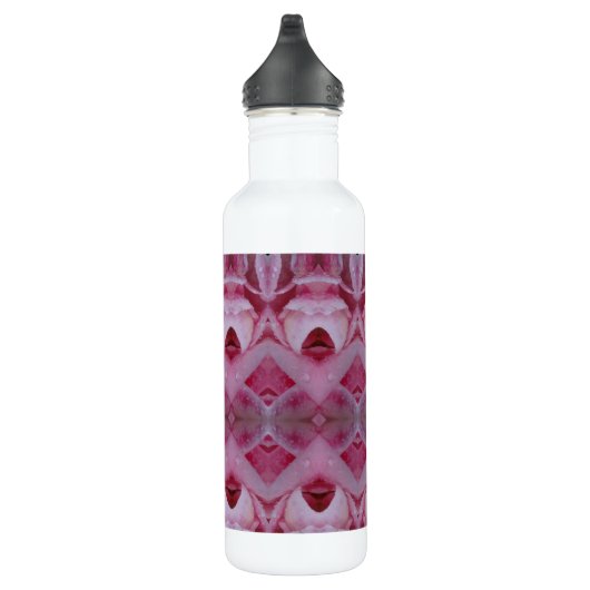 Roze Tulip Ikat 7 Waterfles (Rechts)