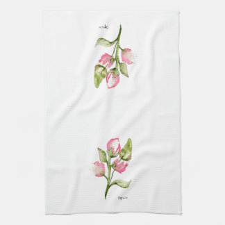 Roze Tulip Kitchen Towel of Casual Dinner Napkin Theedoek