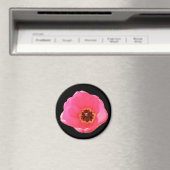 Roze Tulip Magnet (Insitu (Vaatwasser))