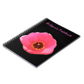 Roze Tulip Notitieboek (Linkerzijde)