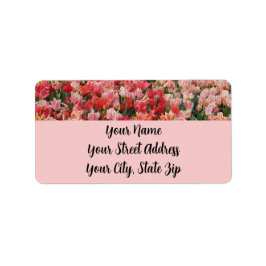 Roze Tulip Return Label