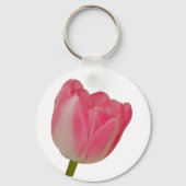 Roze Tulip Sleutelhanger (Voorkant)