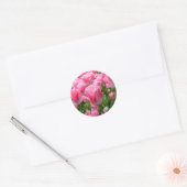 Roze Tulip Stickers (Envelop)