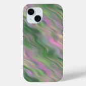 Roze Tulip Wavy Textuur Case-Mate iPhone Case (Achterkant)