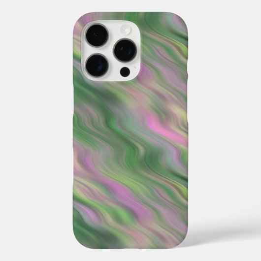 Roze Tulip Wavy Textuur Case-Mate iPhone Case (Achterkant)