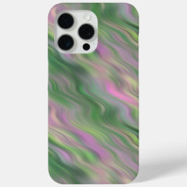 Roze Tulip Wavy Textuur iPhone 15 Pro Max Hoesje