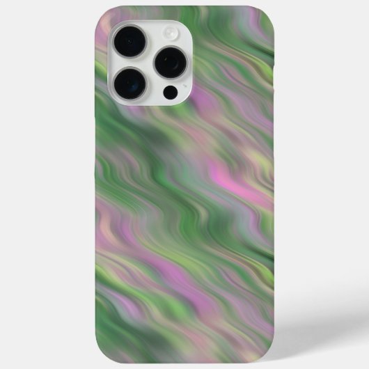 Roze Tulip Wavy Textuur Case-Mate iPhone Case (Achterkant)