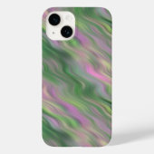 Roze Tulip Wavy Textuur Case-Mate iPhone Case (Achterkant)