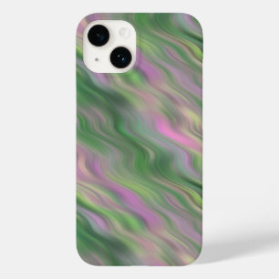 Roze Tulip Wavy Textuur Case-Mate iPhone Case