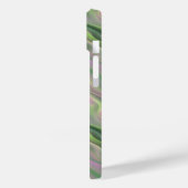 Roze Tulip Wavy Textuur Case-Mate iPhone Case (Achterkant / Links)