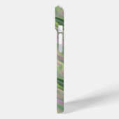 Roze Tulip Wavy Textuur Case-Mate iPhone Case (Achterkant / Links)