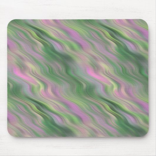 Roze Tulip Wavy Textuur Muismat (Voorkant)