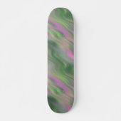 Roze Tulip Wavy Textuur Persoonlijk Skateboard (Voorkant)