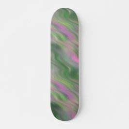 Roze Tulip Wavy Textuur Persoonlijk Skateboard